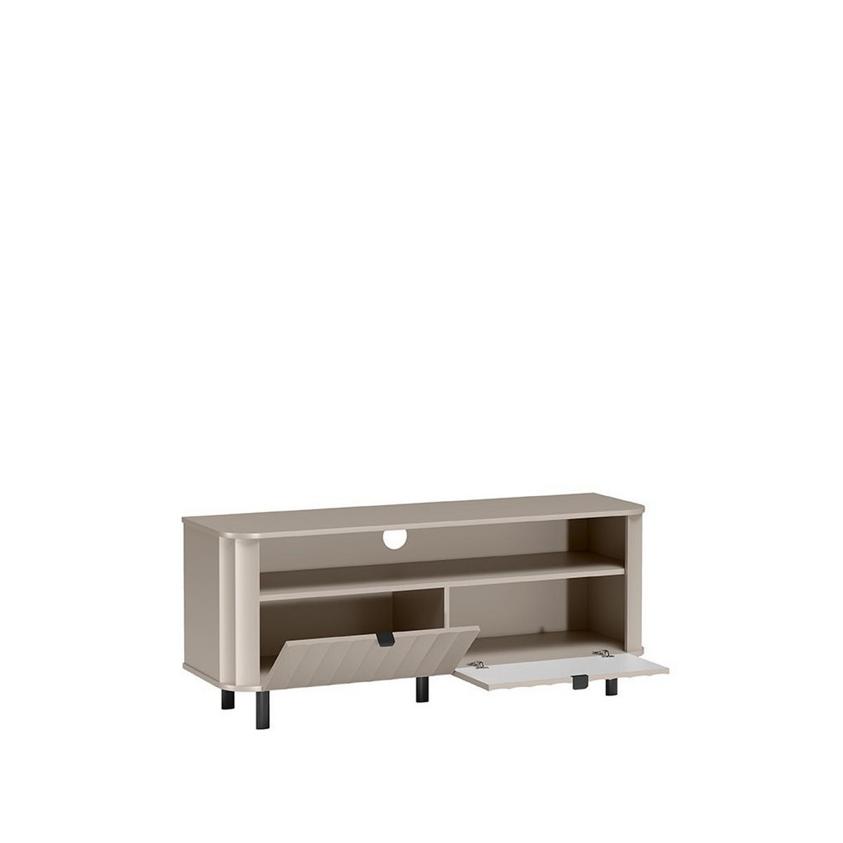 LOWBOARD MODERNO 137/57/40,5 cm, Beige - Beige, Holzwerkstoff (137/57/40.5cm) - MASSENO