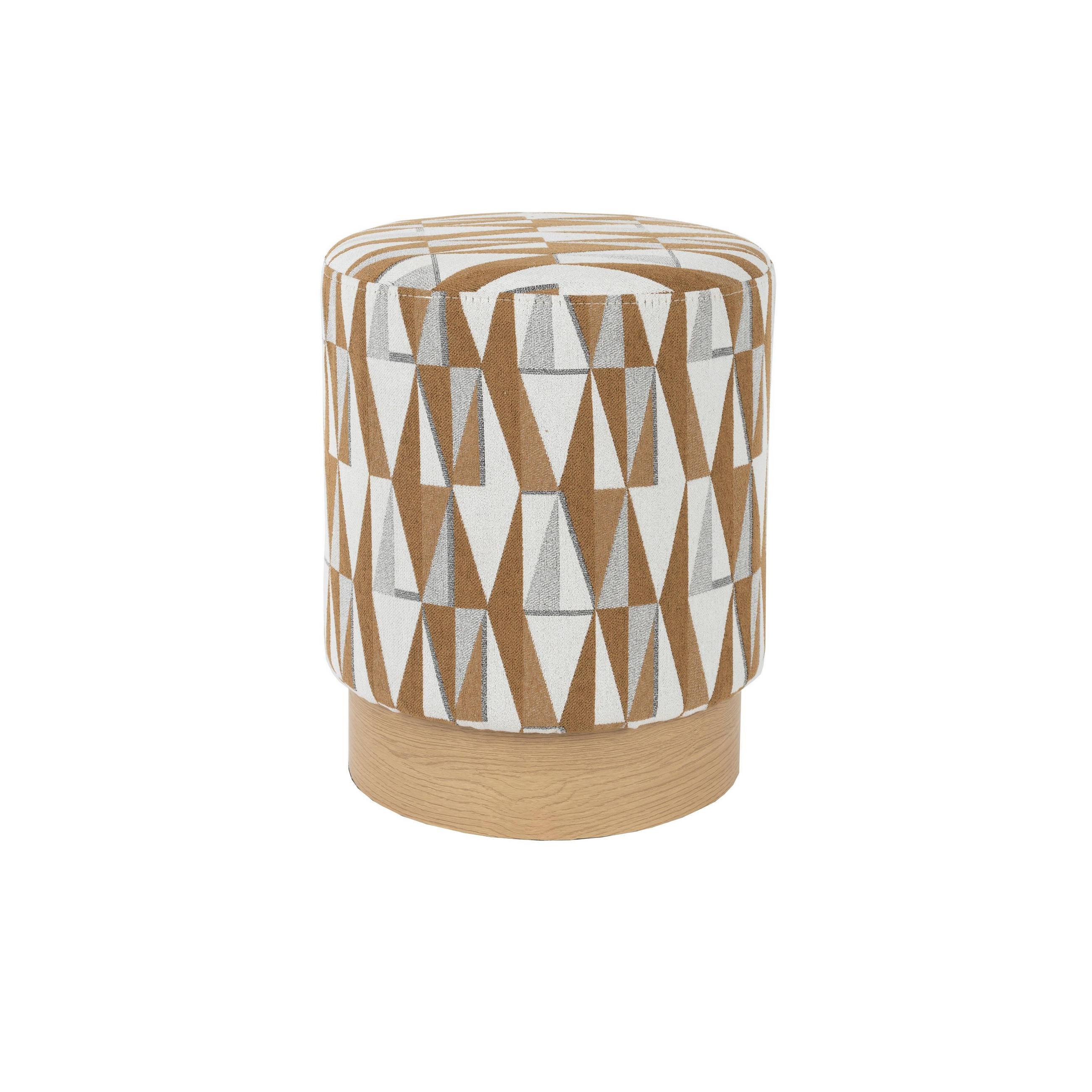 SITZHOCKER Ziggy Pouf - Beige, Kunststoff (36/45/36cm) - Housecraft Living