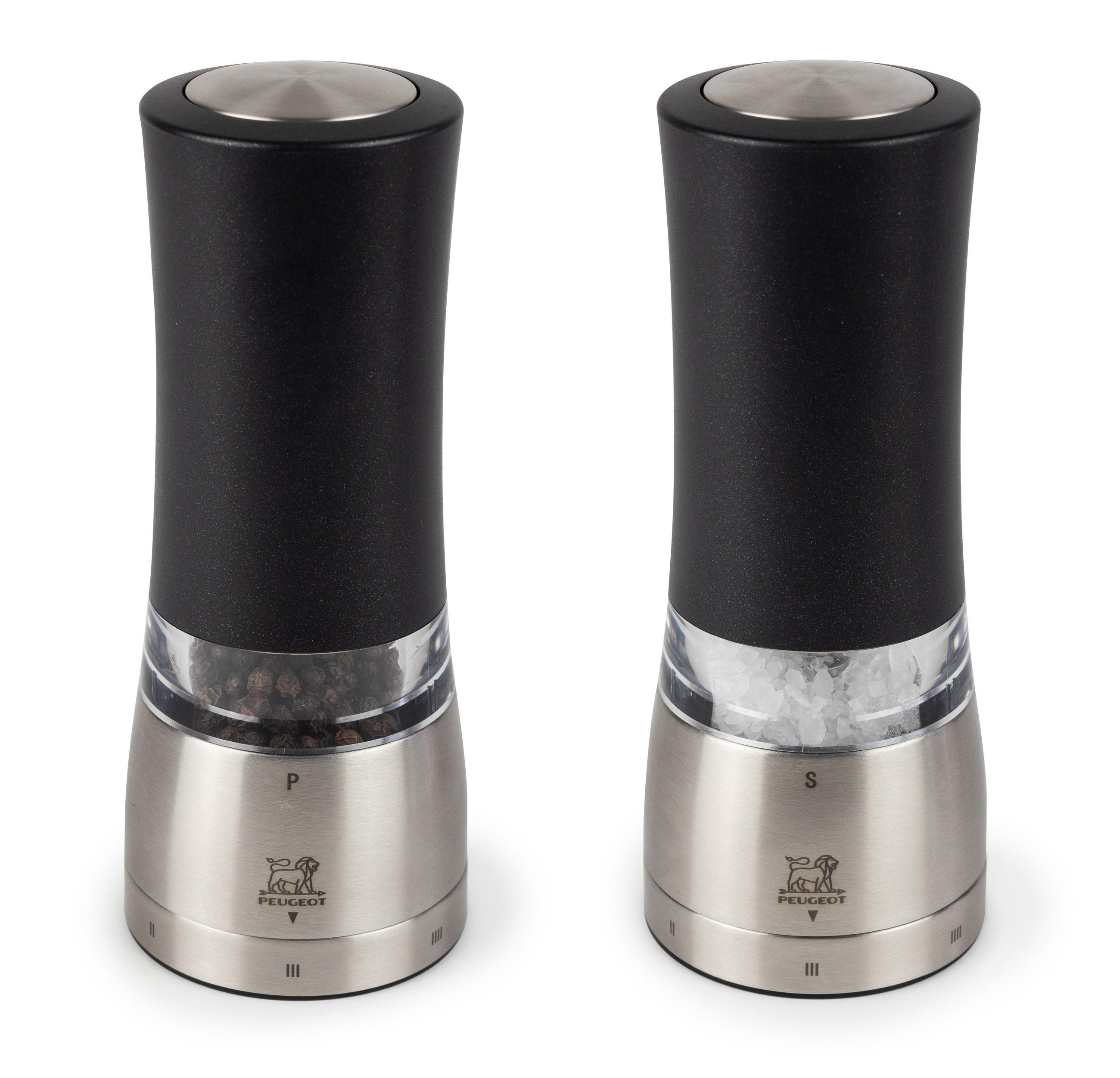 Peugeot Mühlenset Schwarz 13x16x6.5 cm