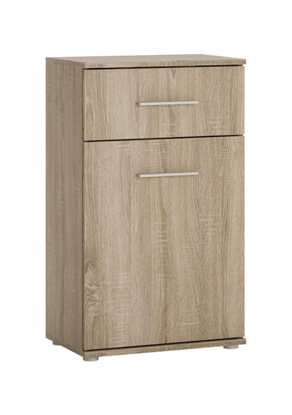 KOMMODE Gemini Eiche Sonoma 50 / 35 / 86,5cm - Braun/Sonoma Eiche, Holz/Holzwerkstoff (50/86.5/35cm) - Feldmann-Wohnen