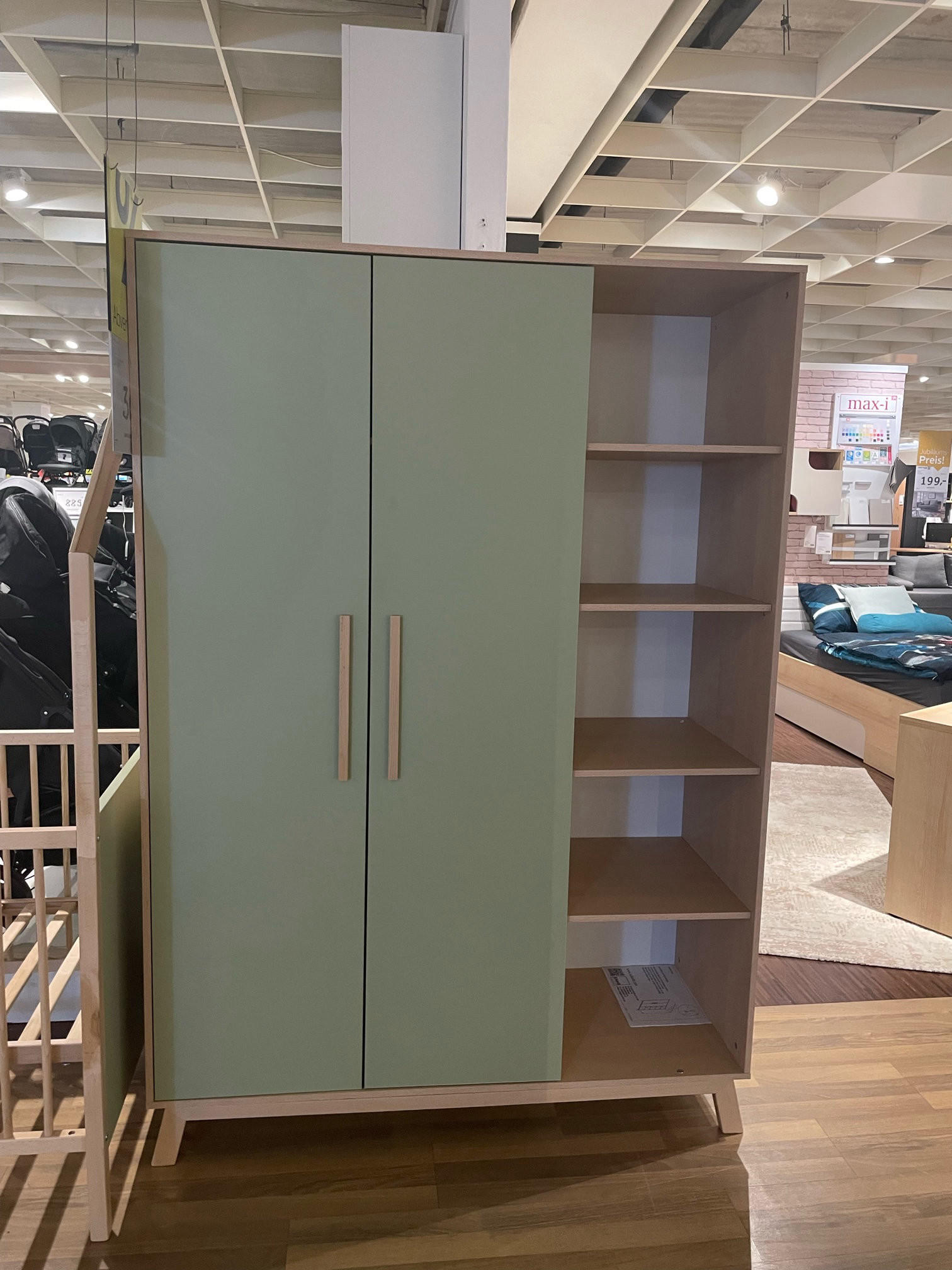 Babykleiderschrank Avocado - Jimmylee