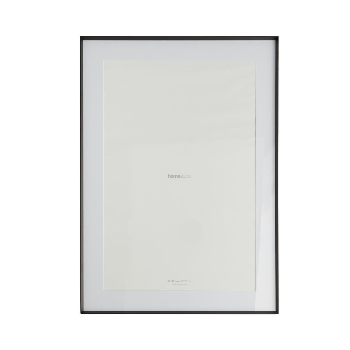 RAHMEN Anzi - Schwarz, Metall (3/70/50cm) - home&you