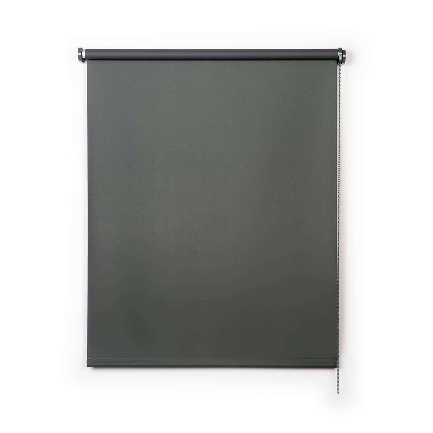 VERDUNKELUNGSROLLO Dunkelgrau 80x180 cm - Grau, Kunststoff (80/180cm) - STORESDECO