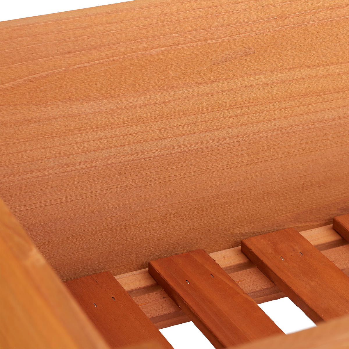 HOCHBEET - Hellbraun, Holz (88/80/43.5cm) - Relaxdays