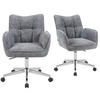 BÜROSTUHL Mika-Tabea - Chromfarben/Grau, Textil/Metall (59/81/66cm) - DUBI Möbel