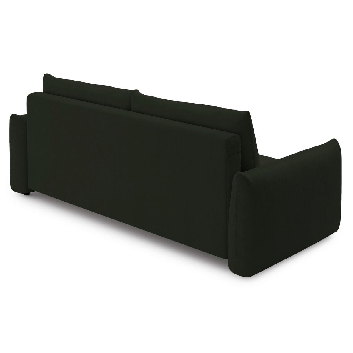 SCHLAFSOFA Theolla Grün - Schwarz/Grün, Textil/Metall (248/97/111cm) - Selsey