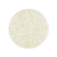 RUNDE BADEMATTE Florenz - Creme, Textil (56/56cm) - WohnDirect