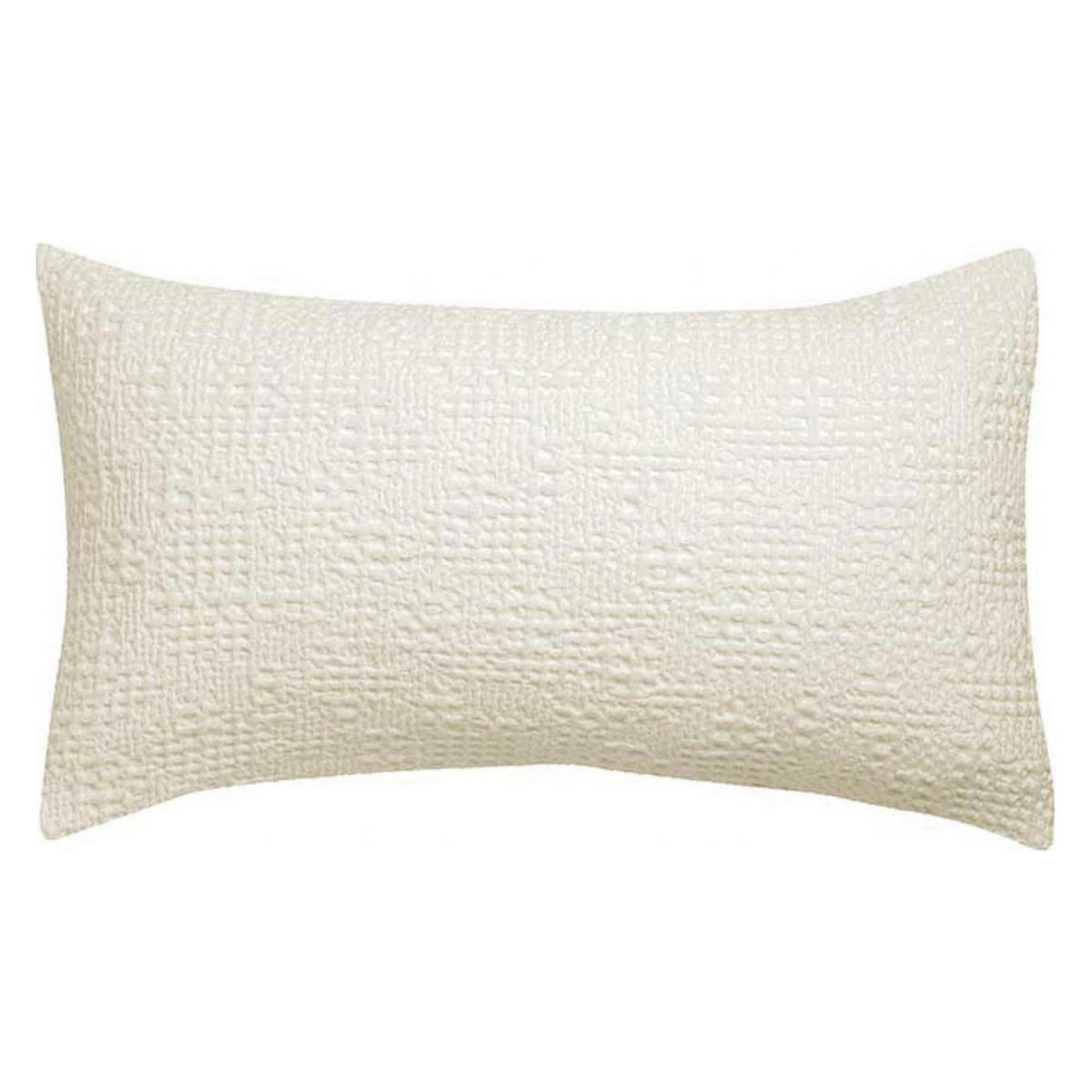 KISSEN Tana kreide 40 x 65 cm - Weiß, Textil (40/65cm) - Vivaraise