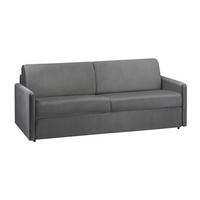 SCHLAFSOFA - 4 Personen - Samt, Stoff - Anthrazitgrau - - Anthrazit, Textil (190/85/223cm) - Vente-Unique