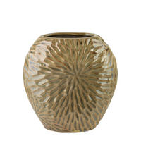 VASE Lettu beige 20/10/20 cm Keramik - Beige, Keramik (20cm) - Mondex