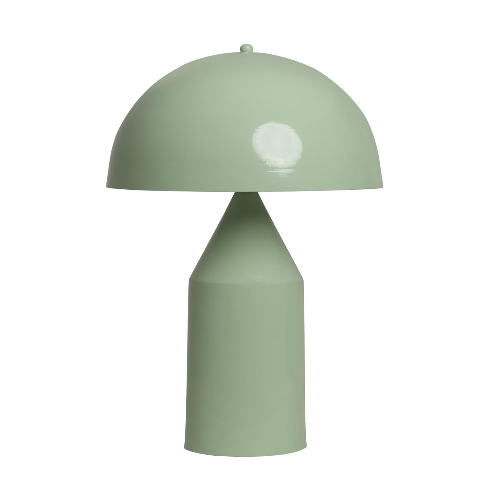 TISCHLEUCHTE Pilzlampen 50/30 - Mintgrün, Metall (30/50cm) - Bamyum