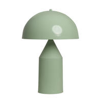 TISCHLEUCHTE Pilzlampen 50/30 - Mintgrün, Metall (30/50cm) - Bamyum