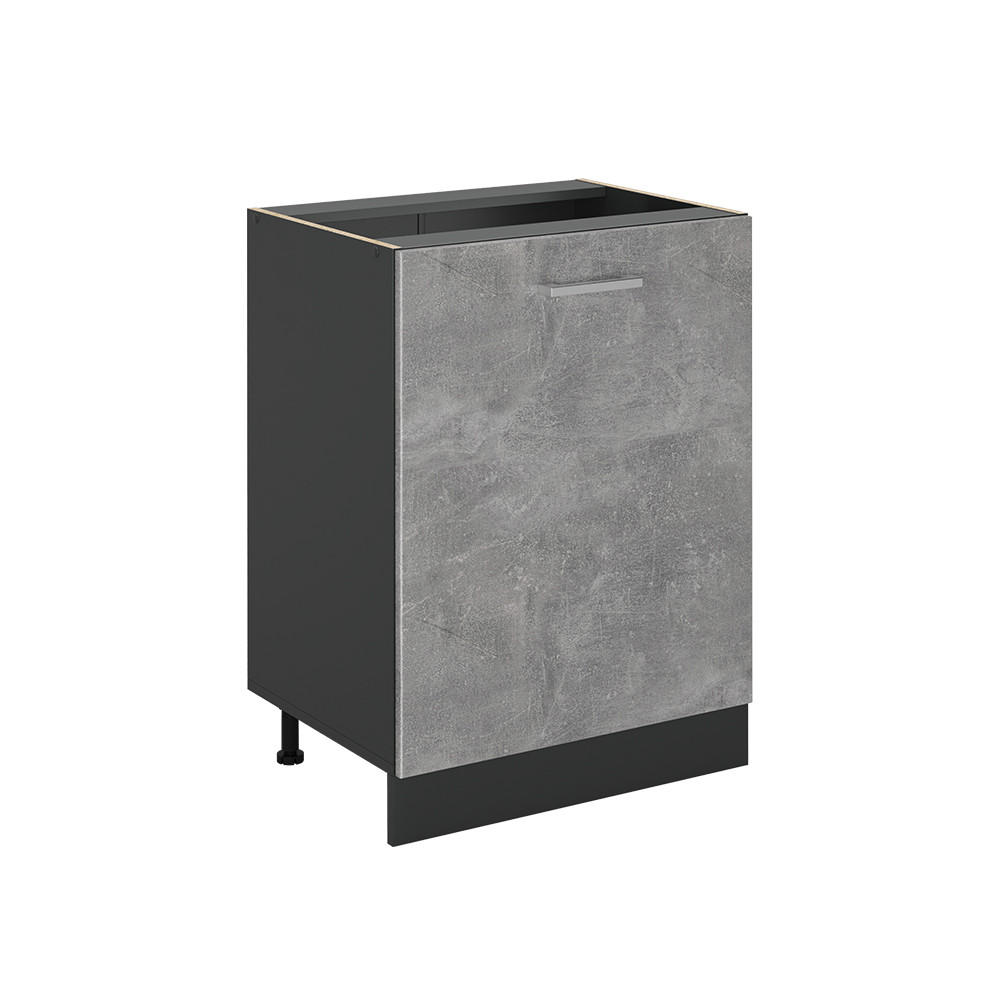 Vicco Küchenunterschrank Grau, Anthrazit 60x81.6x46 cm
