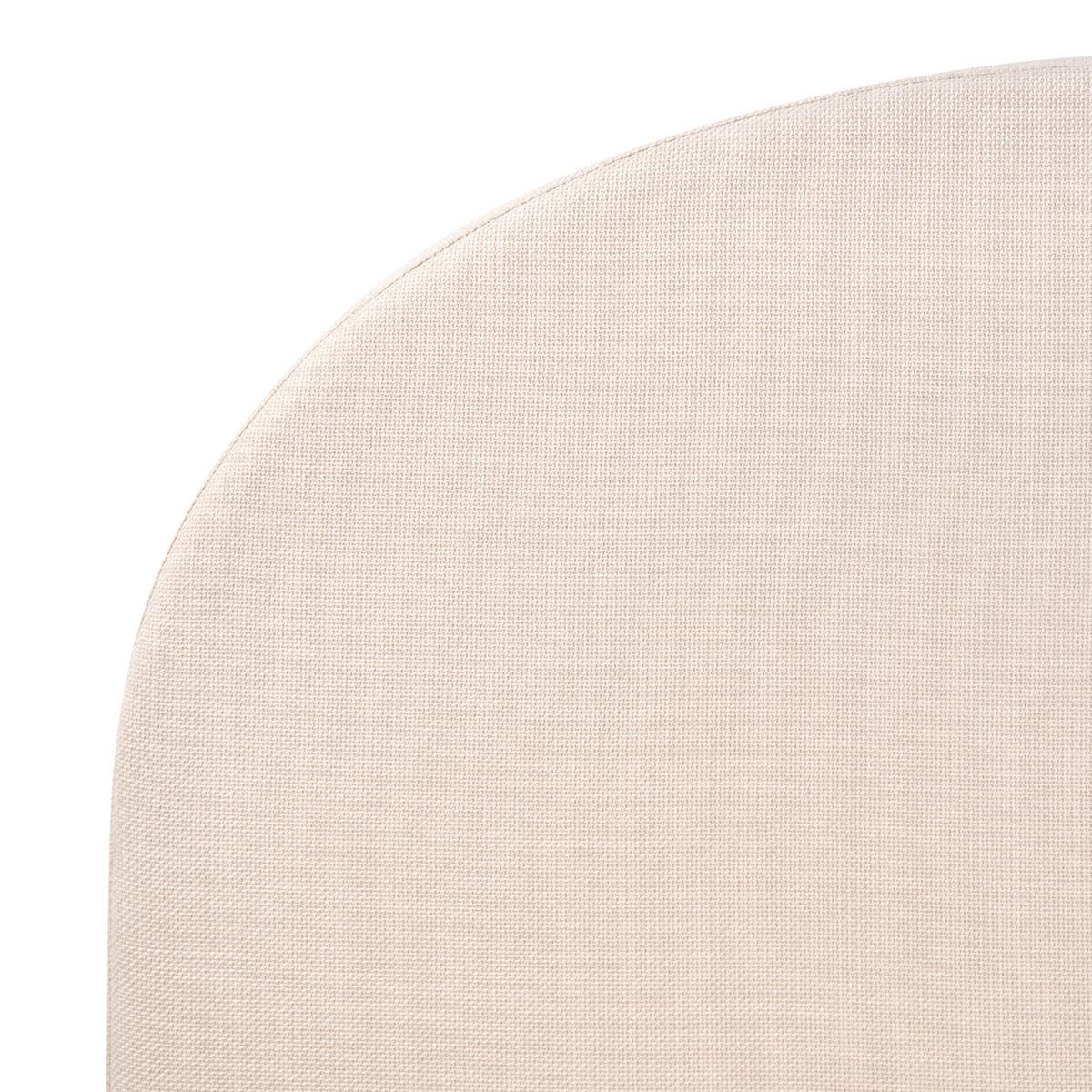 BETT mit Lattenrost 160/200 cm Hellbeige Vaucluse - Beige, Textil (160/200cm) - Beliani