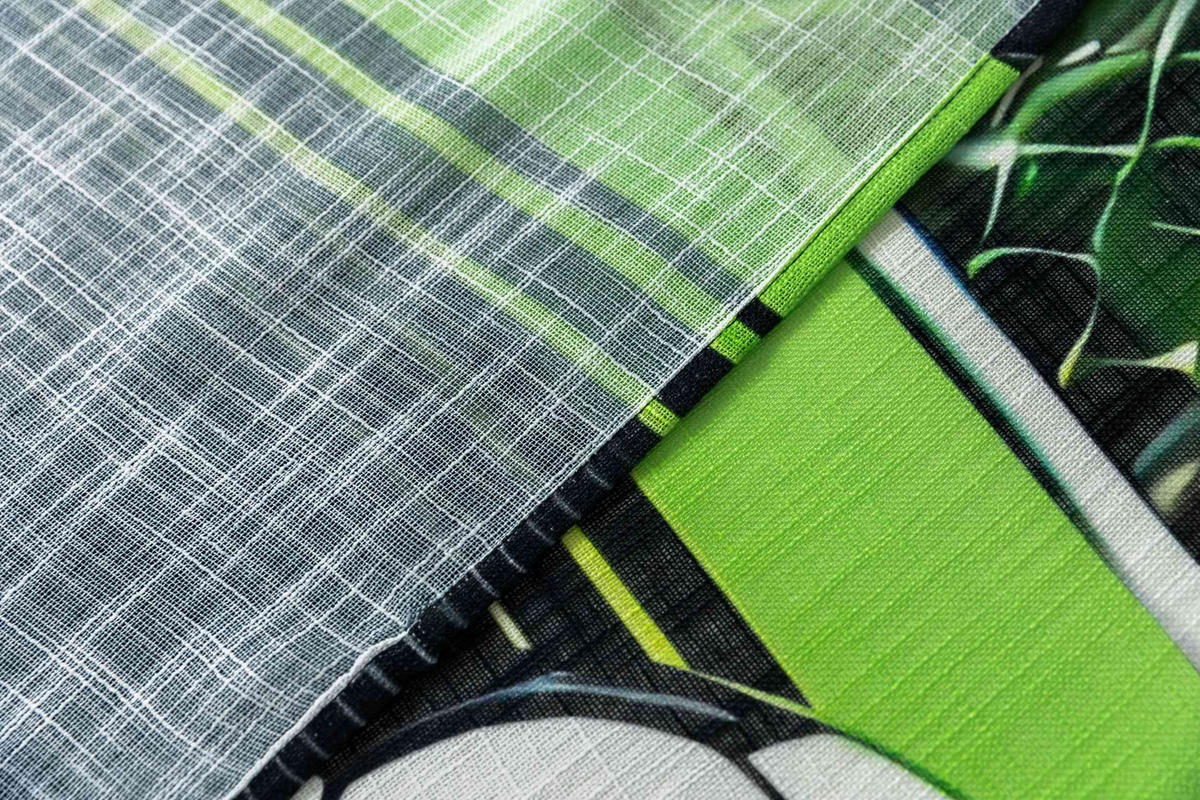 VORHANG SEOUL HxB 245x140 cm Fußballer - Hellgrün, Textil (140/245cm) - Gardinenbox