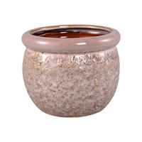 TOPF Jena Rosa 19.5/19.5/16cm - Pink, Keramik (16cm) - PTMD Collection