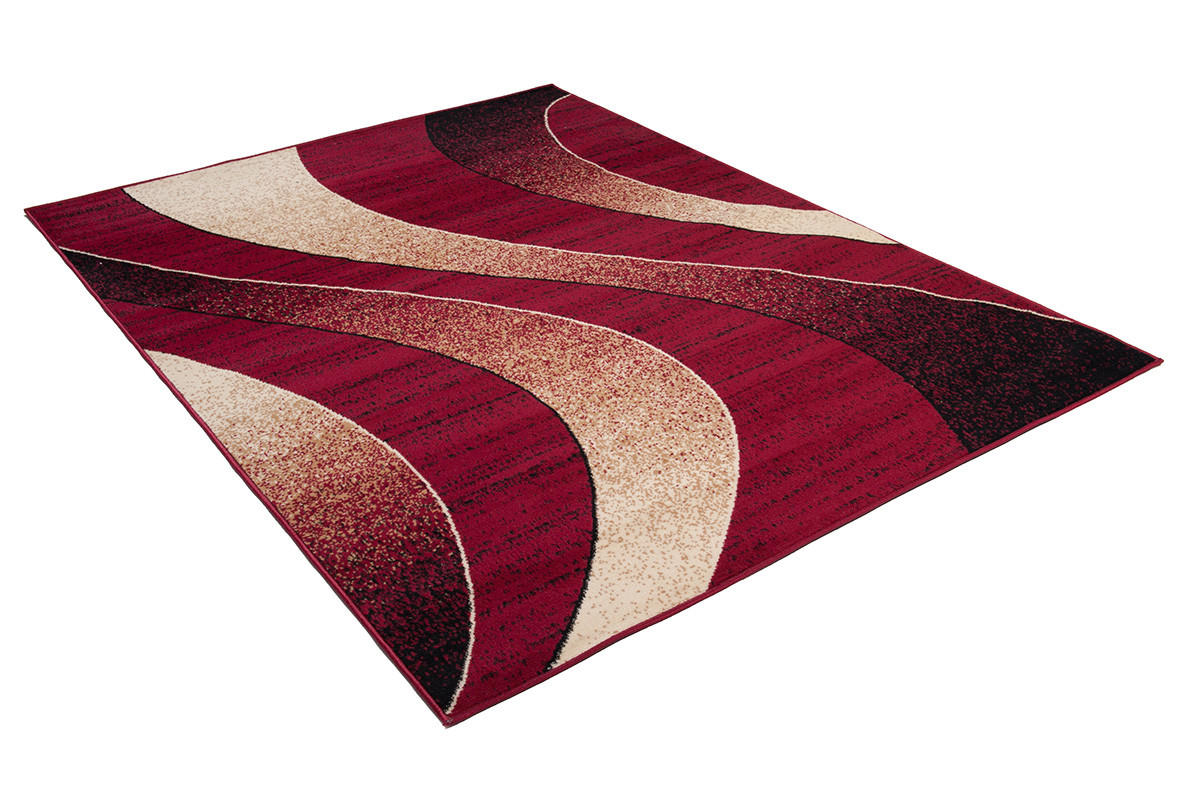 TEPPICH DREAM Rot 180/250 cm - Rot/Creme, Textil (180/250cm) - Tapiso