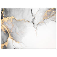 FOTOTAPETE Grauer Marmor Muster Abstraktion 300x210 - Beige/Schwarz, Papier (300/210cm) - Muralo
