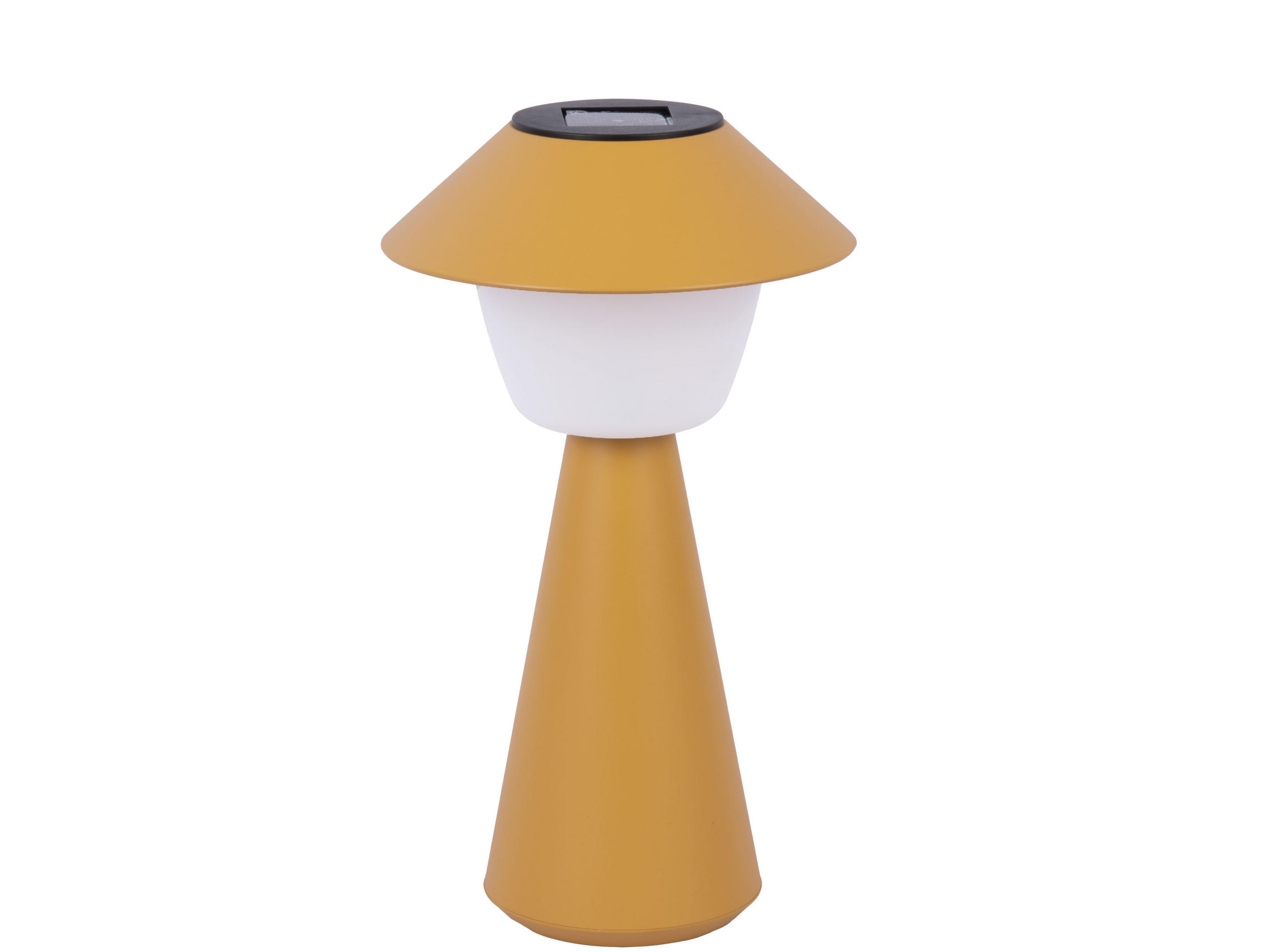 TISCHLAMPE Marioneta Solar - Gelb - 18/18/31,5 cm - Gelb, Kunststoff (18/18/31cm) - Leitmotiv