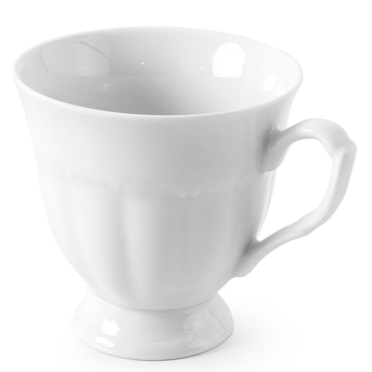KAFFEESERVICE Chodziez MARIA TERESA 21-tlg - Weiß, Keramik (8/8/8cm) - KONSIMO®