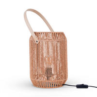 TISCHLAMPE Nando Tl - Naturfarben, Holz (22.5/22.5/31.4cm) - Paco Home