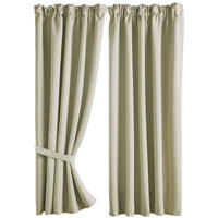 VORHANG 2ER SET NEWYORK HxB 160x140 cm Beige - Beige, Textil (140/160cm) - Gardinenbox