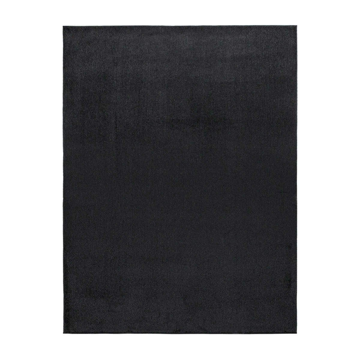 FLACHWEBETEPPICH Grau Schwarz 240 x 340 cm - Schwarz, Kunststoff (240/340cm) - TT Home
