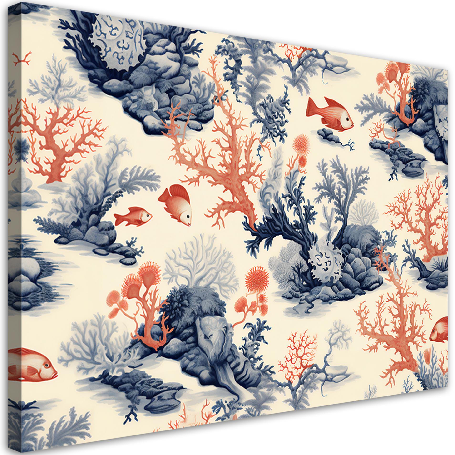 Kunstloft Kunstdruck Orange 100x70 cm