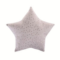 SAMTKISSEN mit metallischem Muster 40/40/6 cm - Weiß, Textil (40/40cm) - Home Styling Collection