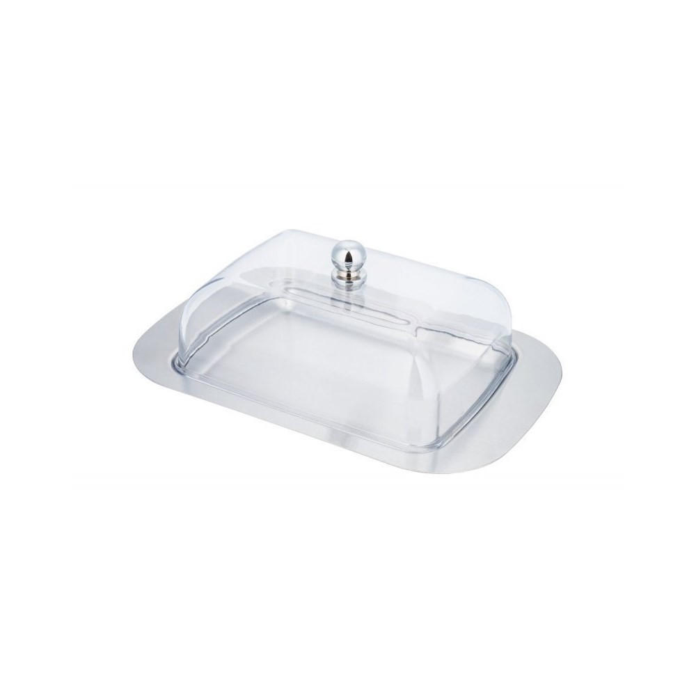 BUTTERDOSE 8086 - Silberfarben, Metall (12/7/19cm) - Kinghoff 
