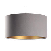 HÄNGELEUCHTE Beige 60/30 cm - Beige/Braun, Kunststoff (60/1.1/30cm) - ONZENO