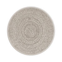 TEPPICH rund für Innen und Außen Ethno-Stil beige - Beige, Textil (120/120cm) - AFK Living