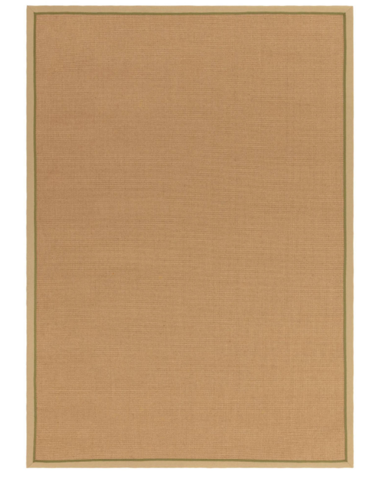 TEPPICH modern Wohn-/Schlafzimmer Naturfaser DORO Grün 40x120 cm - Grün, Naturmaterialien (40/120cm) - Novatrend