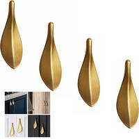 MÖBELGRIFF Gold 4er-Set 90x30x15 mm - Goldfarben, Metall (2/1.5/9cm)