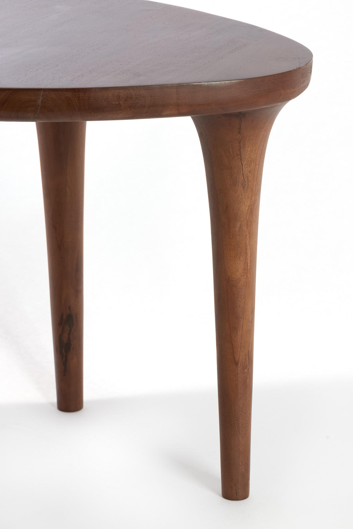 BEISTELLTISCH Zulio Braun 48/48/50 cm - Braun, Holz (48/48/50cm) - Light & Living