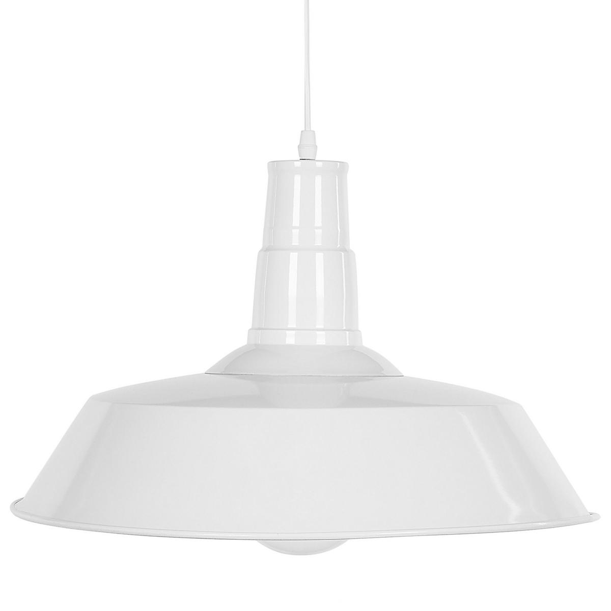 HÄNGELEUCHTE Bayou 46/46/177 cm - Weiß, Metall (46/46/177cm) - Beliani