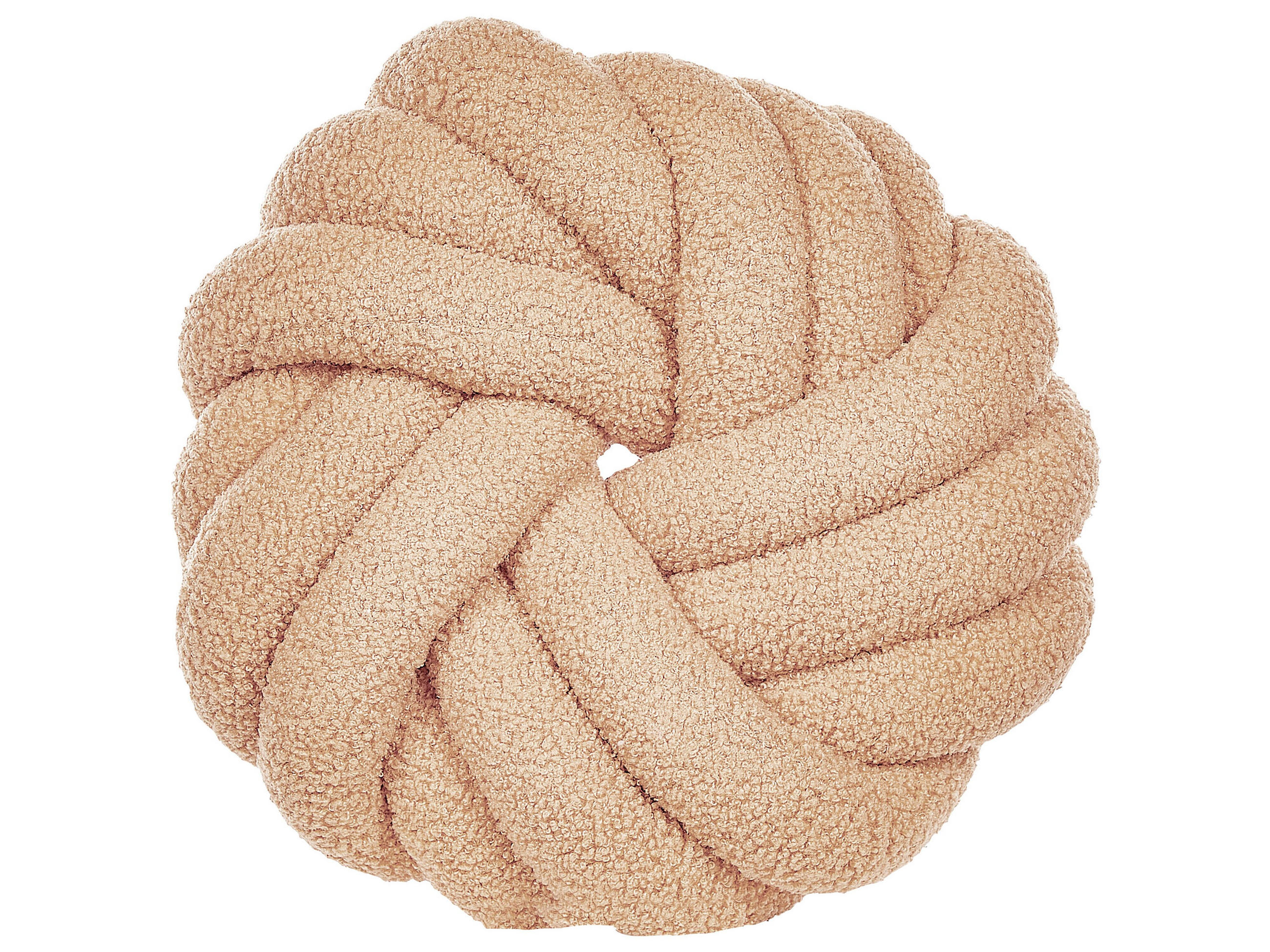 DEKOKISSEN Hellbeige 31/31 cm Akola - Beige, Textil (31/31cm) - Beliani