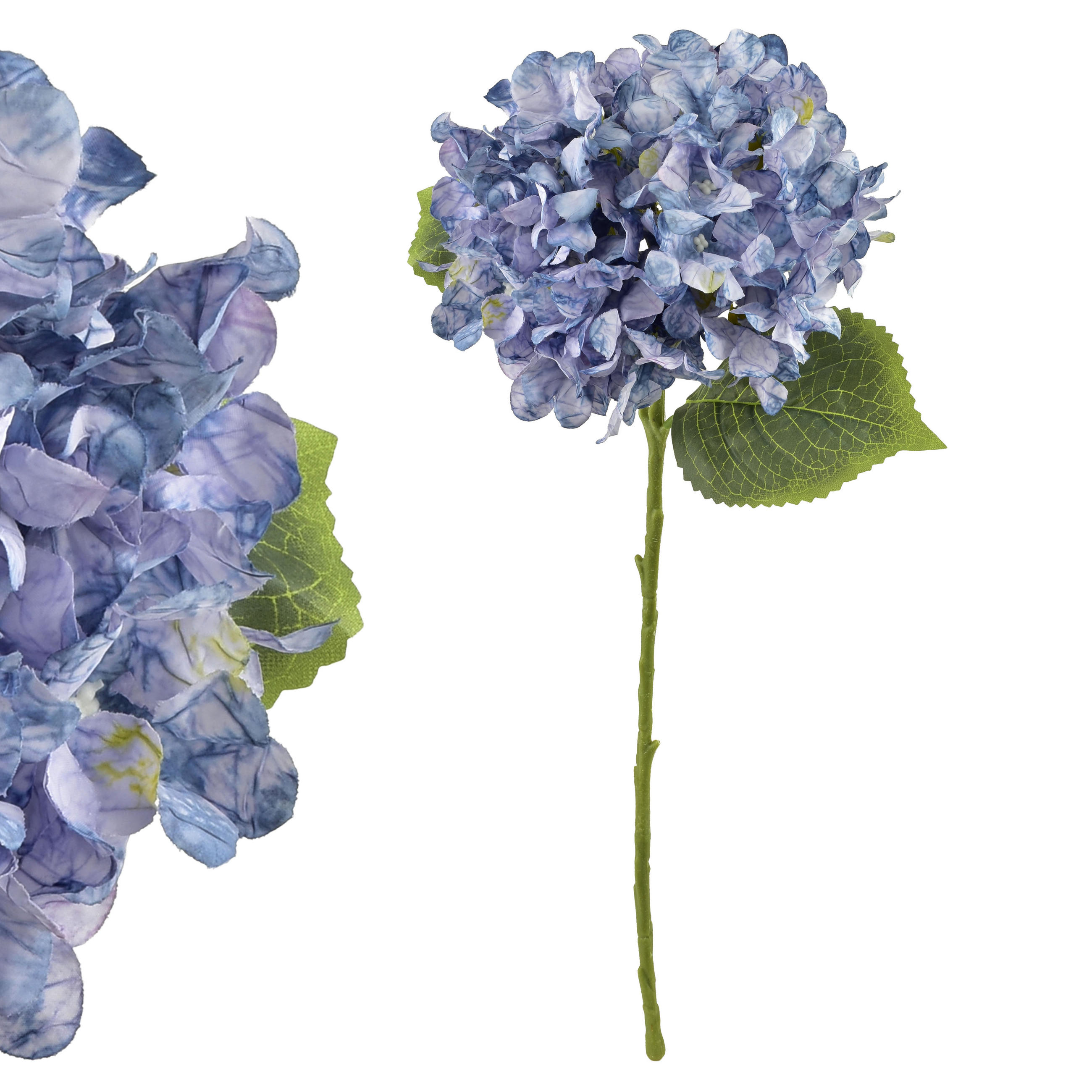 KUNSTBLUME Viridis blau 6/6/53 cm Kunststoff - Blau, Kunststoff (53cm) - Mondex