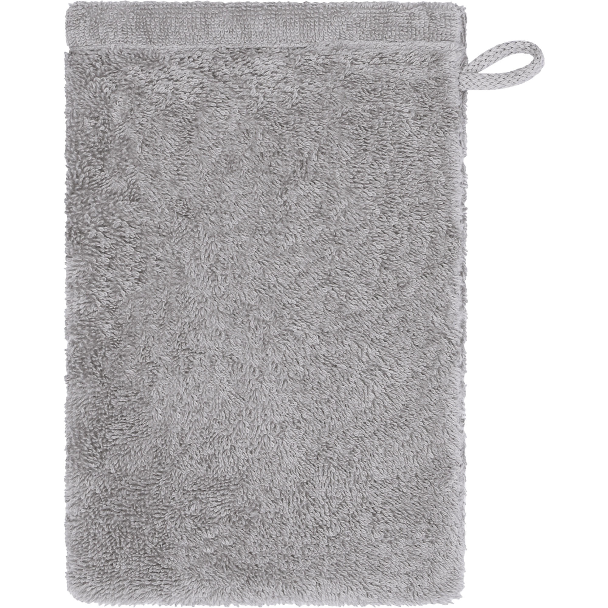 WASCHLAPPEN LIFE STYLE UNI 7007 METAL - 735 - Grau, Textil (16/22cm) - Cawoe