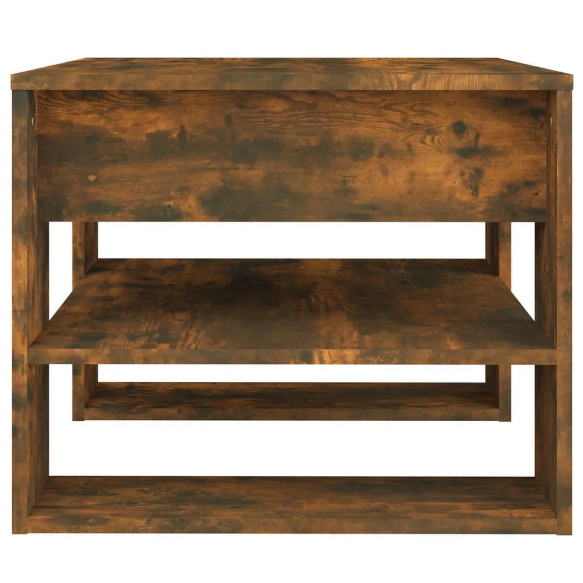 COUCHTISCH Räuchereiche 55,5x55x45 cm Holzwerkstoff - Braun, Holzwerkstoff (55.5/55/45cm) - furnicato