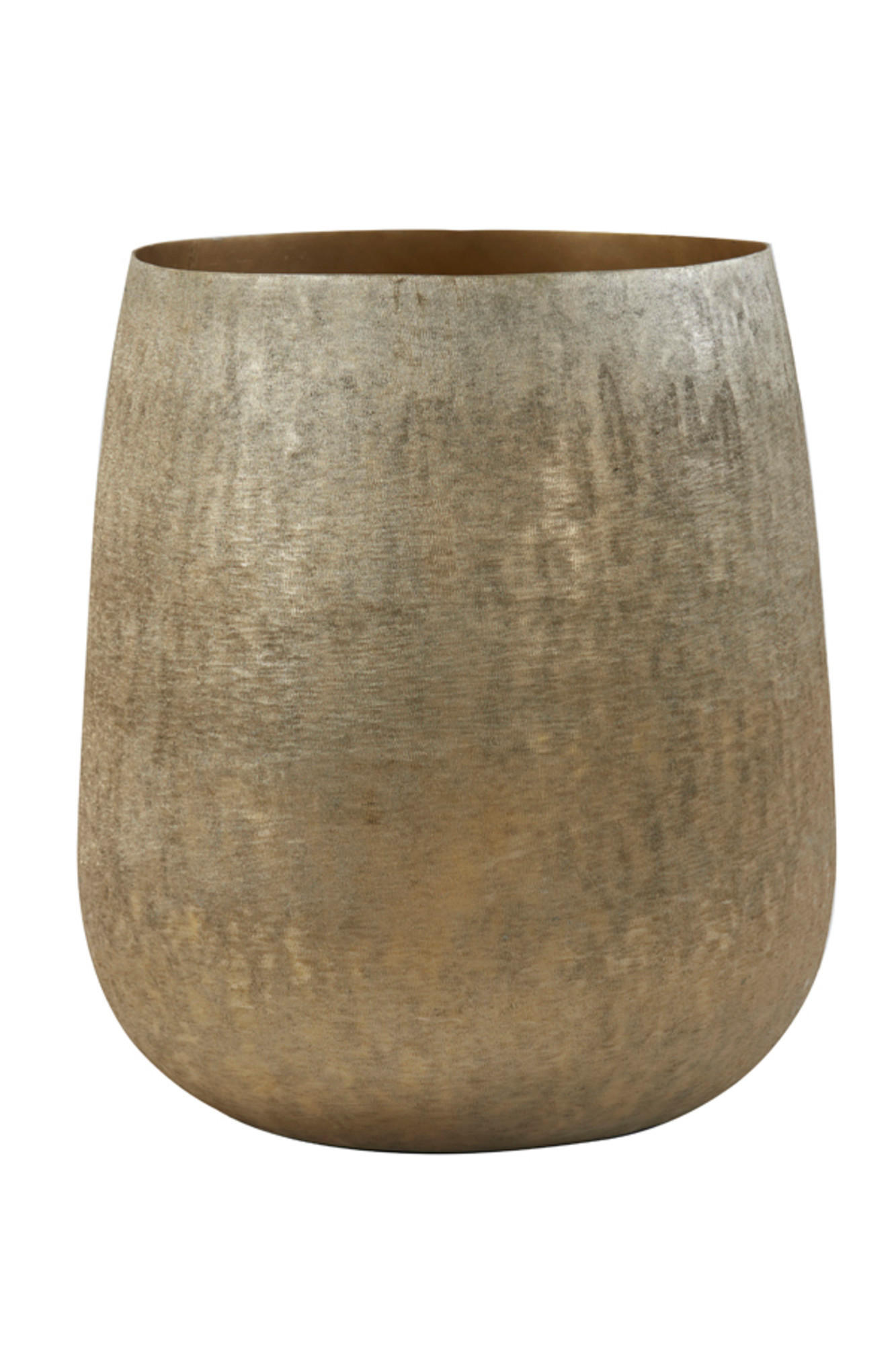 TOPF Genoli Gold Ø39/42 cm - Goldfarben, Metall (39/42cm) - Light & Living