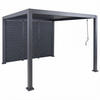 PERGOLA Anthrazit - Anthrazit, Metall (302/235/302cm) - MCW