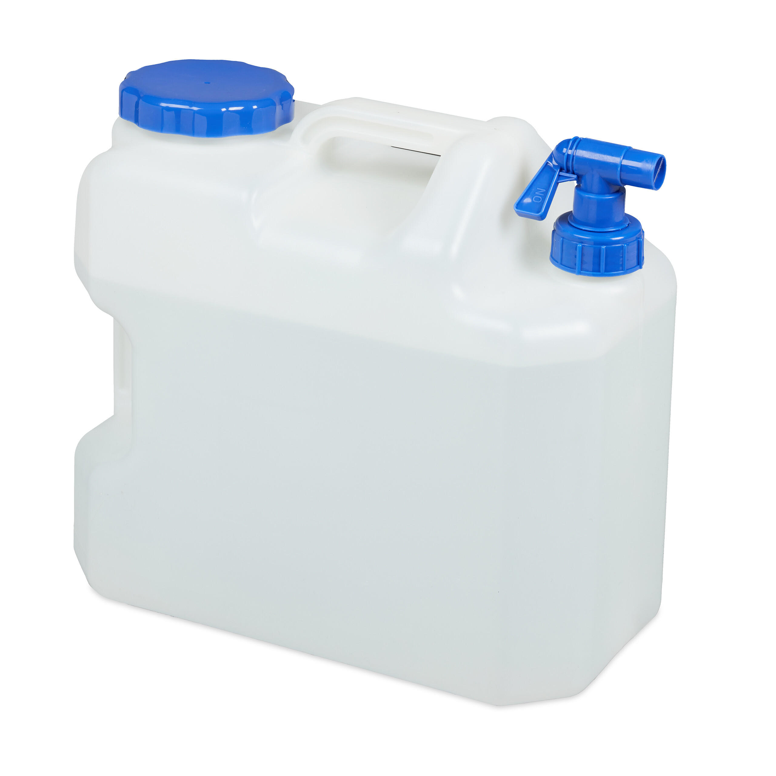 WASSERKANISTER - Weiß, Kunststoff (20/37/37cm) - Relaxdays