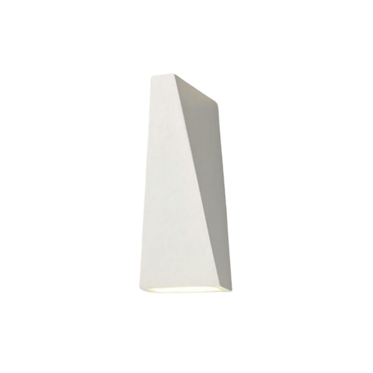 WANDLEUCHTE Helsinki, Weiß, 20cm - Weiß, Metall (9/20/9cm) - KOSILUM