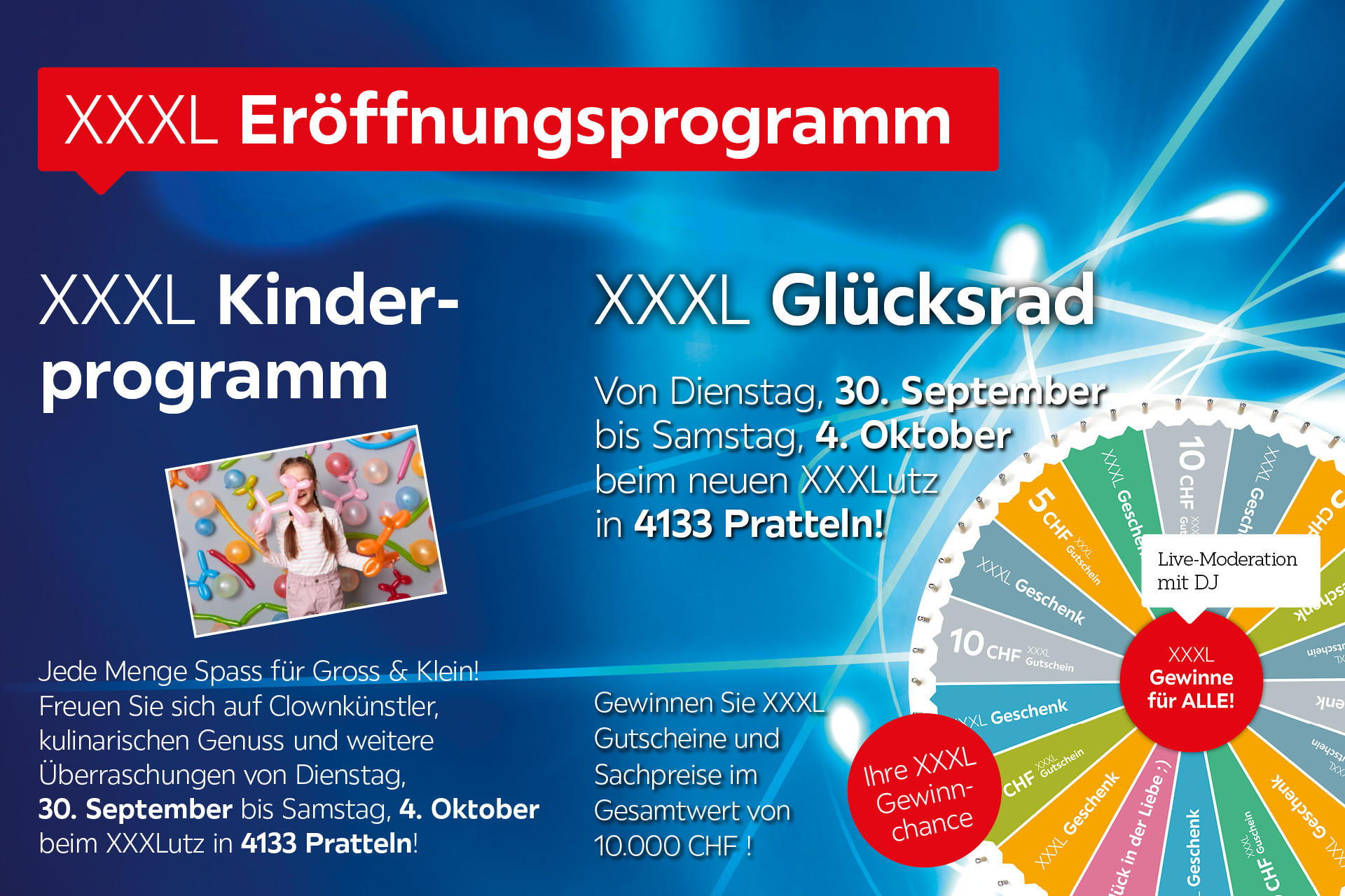 XXXL Glücksrad