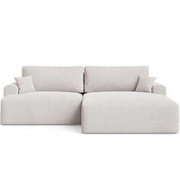 ECKSOFA Serene Grau Rechts - Grau, Holz/Textil (145/259cm) - Graingold