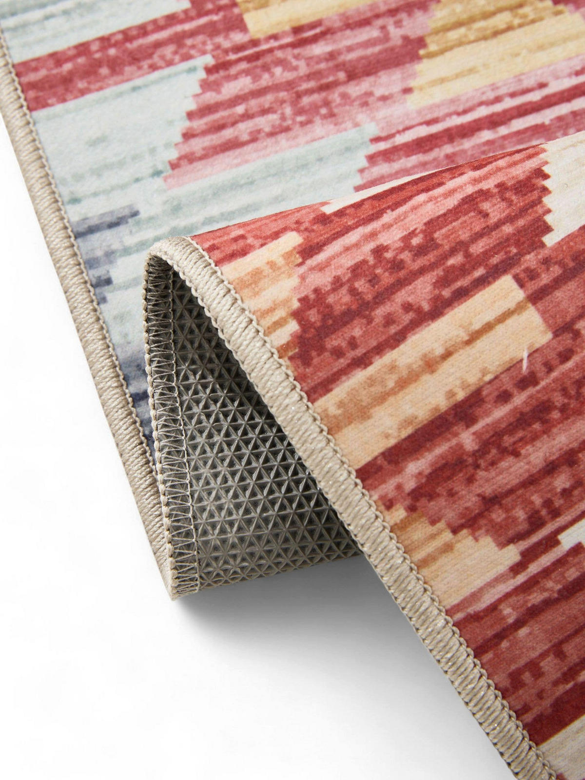 VINTAGE-LÄUFER George waschbar 80x240 cm - Beige/Multicolor, Kunststoff (80/240cm) - benuta