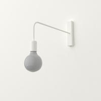 WANDLEUCHTE America - Weiß, Metall (44.5/30/44.5cm) - Lumicom