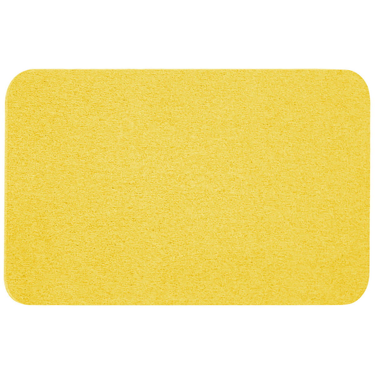SCHREIBTISCHTRENNWAND 72 x 40 cm Gelb Wally - Gelb, Textil (72/40/2cm) - Beliani