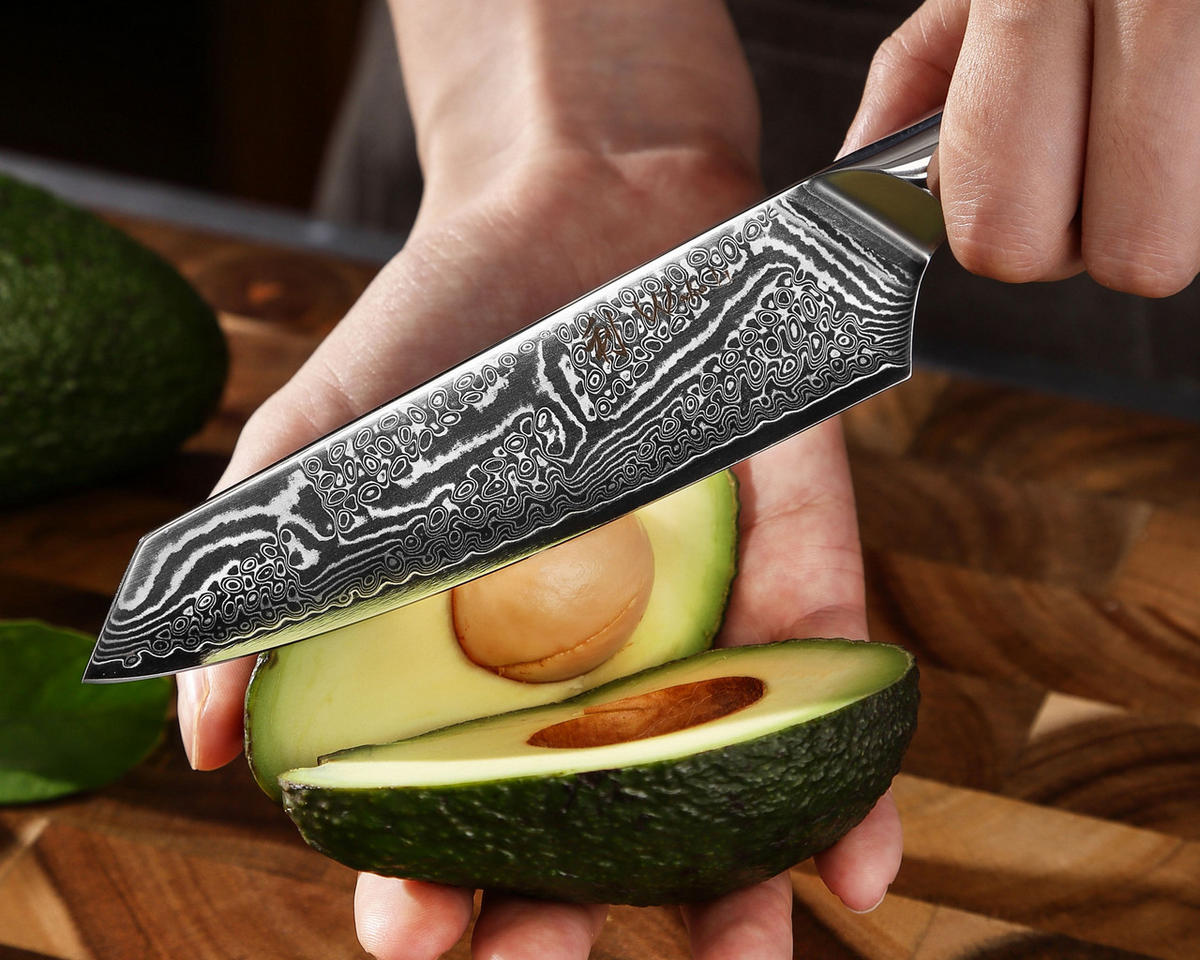 MESSERSET 3-tlg. 10–18 cm - Schwarz, Metall - Wakoli